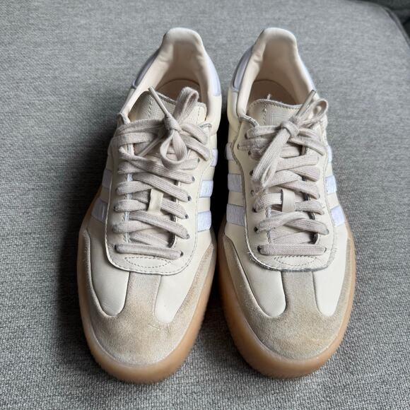 adidas Originals Sambae Wonder White /Silver Metallic" Women's 8.5 Shoe - Picture 13 of 13